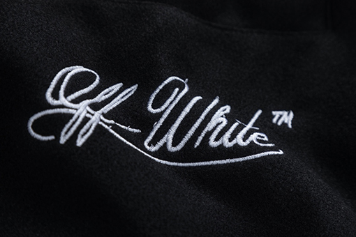 フィアオブゴッド offwhite 新モデルクラシック刺繍ウールベースボールジャケット