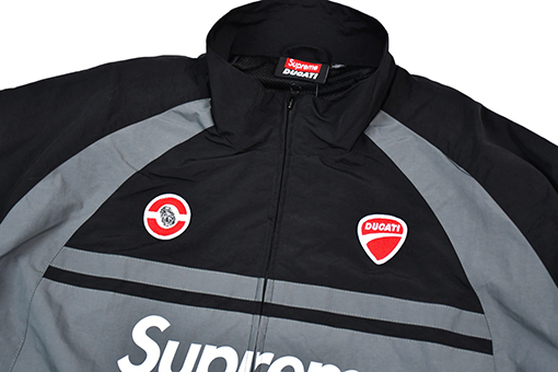 シュプリームスーパーコピー Supreme Track Jacket コラボレーシングスーツ制服ジャケット