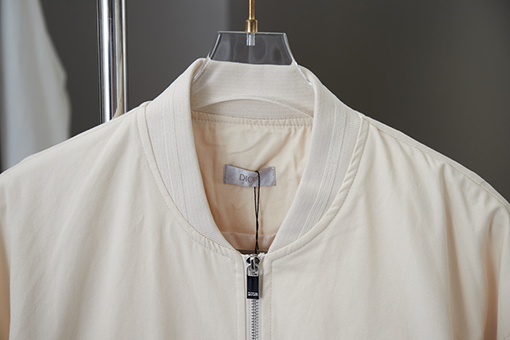 ディオール CD 1947 ロゴ歯ブラシ刺繍りベースボールジャケット