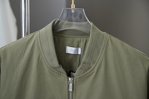 ディオール CD 1947 ロゴ歯ブラシ刺繍りベースボールジャケット