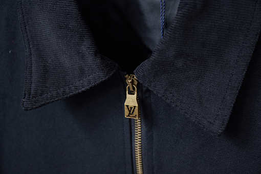 ルイヴィトンコピー 透かし刺繍のキャンバスジャケット