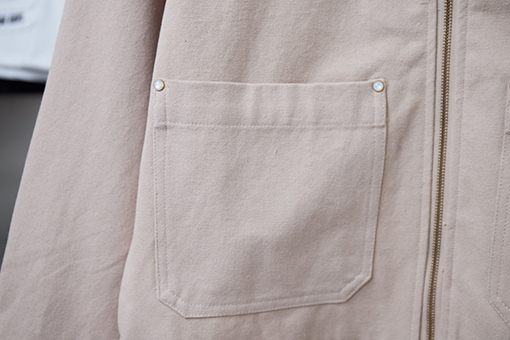 ルイヴィトンコピー 透かし刺繍のキャンバスジャケット