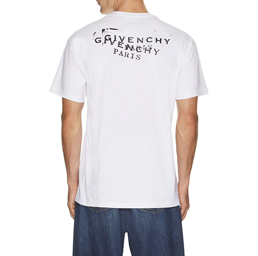 ジバンシイ Givenchy Stamp レタープリント半袖Tシャツ