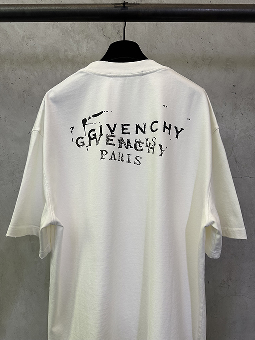 ジバンシイ Givenchy Stamp レタープリント半袖Tシャツ
