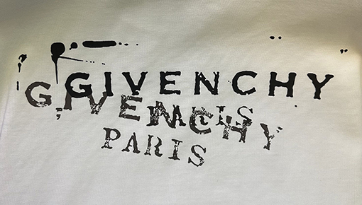 ジバンシイ Givenchy Stamp レタープリント半袖Tシャツ