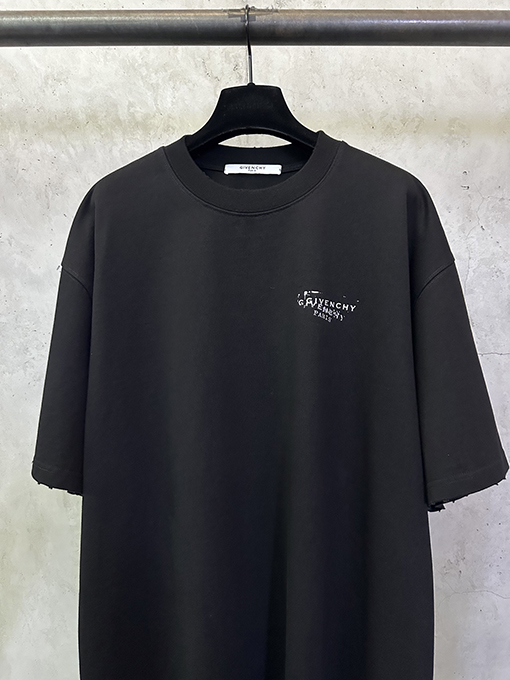 ジバンシイ Givenchy Stamp レタープリント半袖Tシャツ