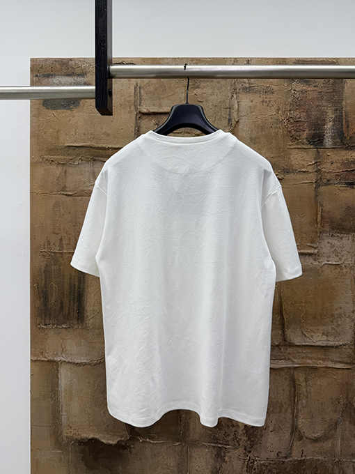 プラダ アイアントライアングルロゴ 半袖Tシャツ