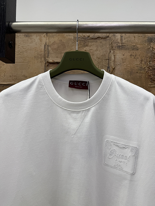グッチ 刺繍半袖Tシャツ