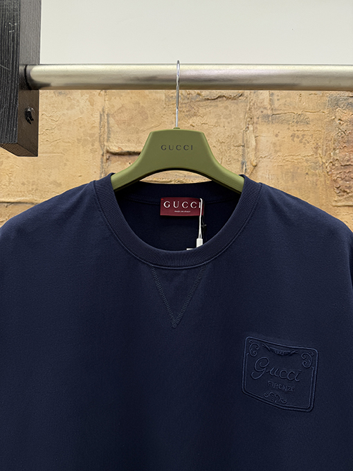 グッチ 刺繍半袖Tシャツ