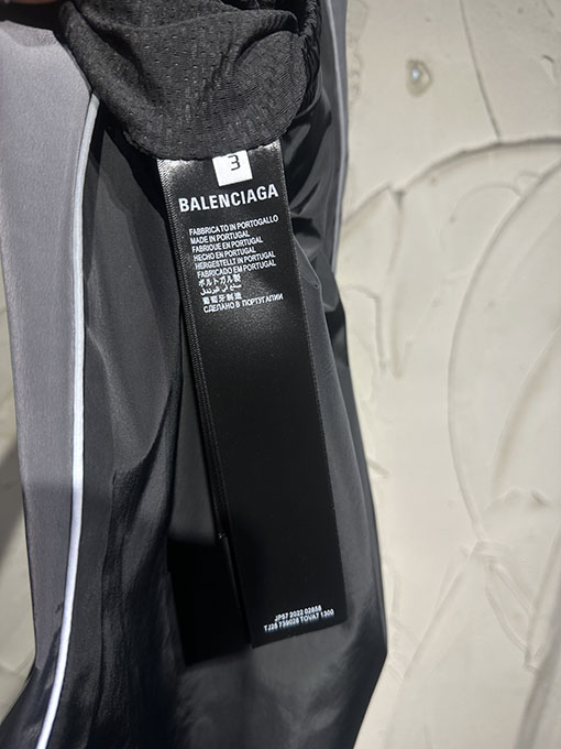 バレンシアガ Balenciaga スポーツシリーズのカラーブロック3M反射スポーツパンツ