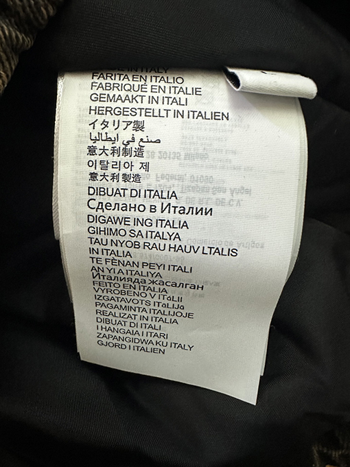 プラダスーパーコピー デニムウォッシュのジップアップコットンジャケット