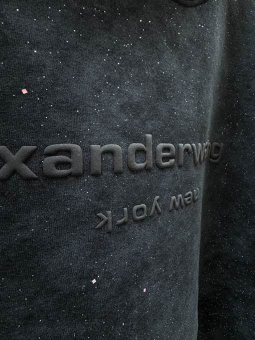 アレキサンダーワン Alexanderwang 星空シリーズ フード付きスウェットシャツ
