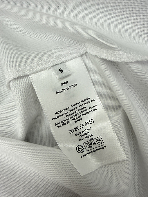 ディオールスーパーコピー DIOR デイジー刺繍半袖Tシャツ