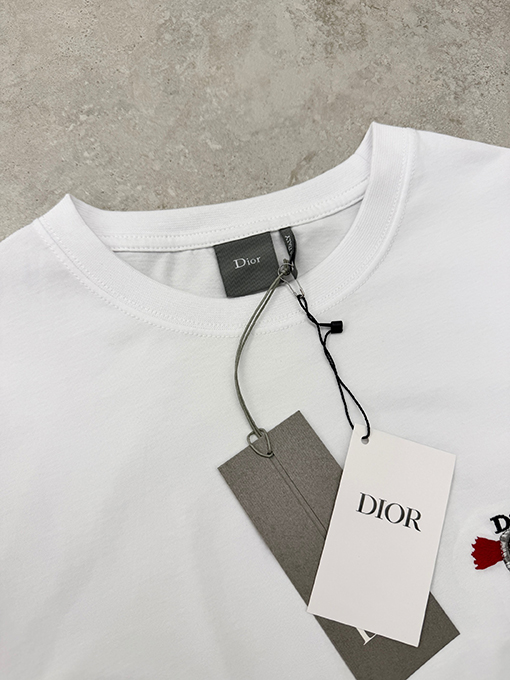 ディオール DIOR 新年の限定ポニー刺繍半袖Tシャツ