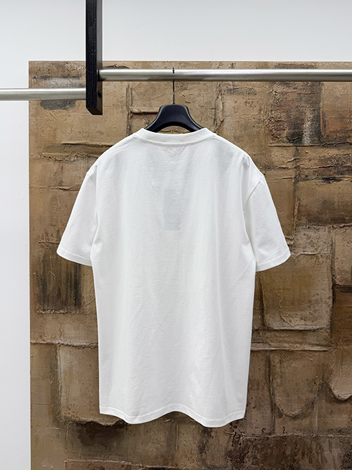 ディオール DIOR 刺繍り花柄半袖Tシャツ