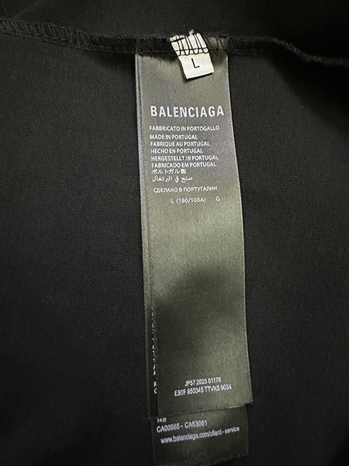 バレンシアガ Balenciaga スキーシリーズ 3M 刺繍 半袖Tシャツ