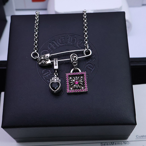 クロムハーツ 編み込みチェーンネックレス