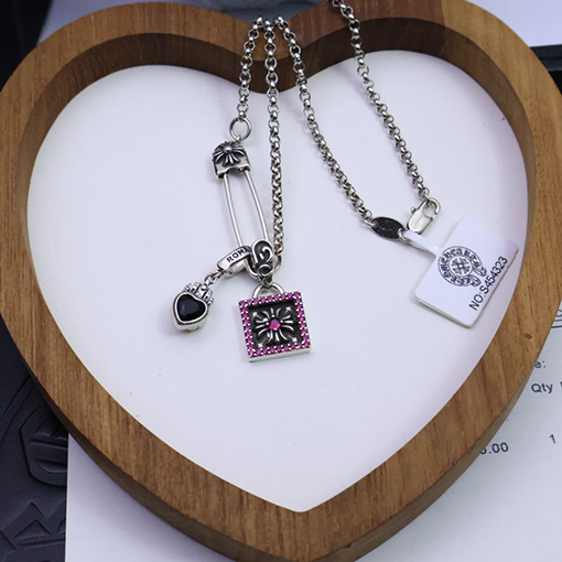 クロムハーツ 編み込みチェーンネックレス