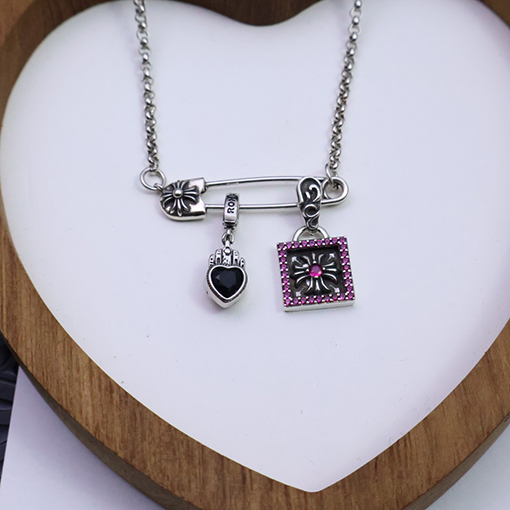 クロムハーツ 編み込みチェーンネックレス