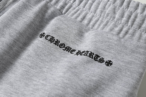 クロムハーツスーパーコピー 炎のサンスクリット文字プリントカジュアルパンツ