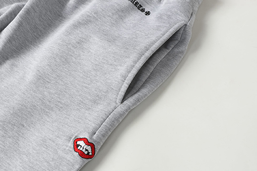 クロムハーツスーパーコピー 炎のサンスクリット文字プリントカジュアルパンツ