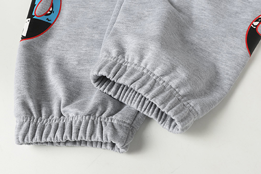 クロムハーツスーパーコピー 炎のサンスクリット文字プリントカジュアルパンツ