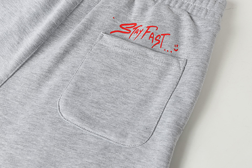 クロムハーツスーパーコピー 炎のサンスクリット文字プリントカジュアルパンツ