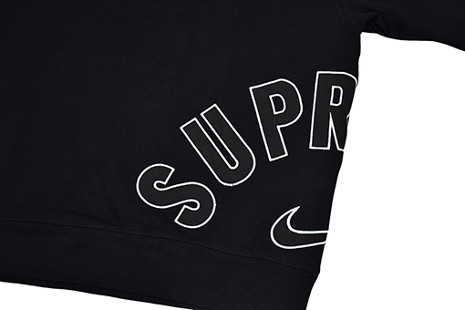 シュプリーム X ナイキコピー コラボレーション刺繍フリースクルーネックスウェットシャツ