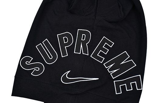 シュプリーム X ナイキコピー コラボレーション刺繍フリースクルーネックスウェットシャツ