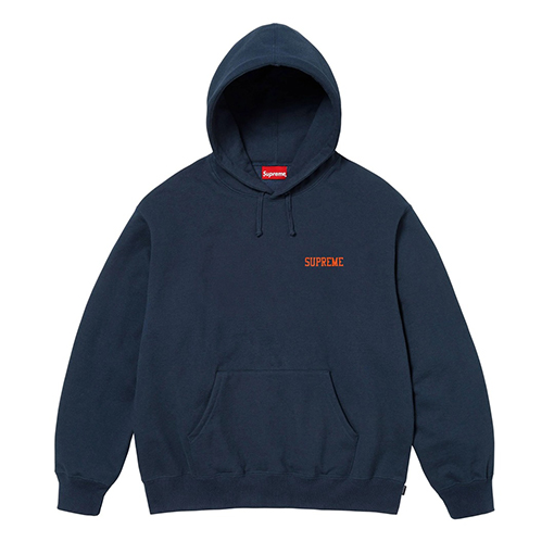シュプリーム Supreme ON GOD HOODED SWEATSHIRT バックプリントフード付きスウェットシャツ