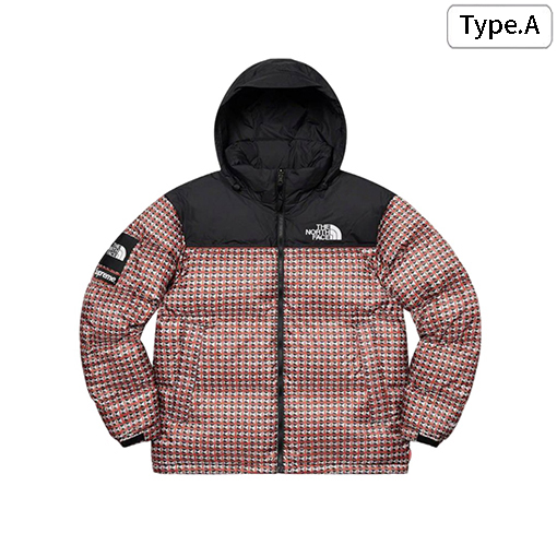 ノースフェイス X シュプリームスーパーコピー スタッズダウンジャケット