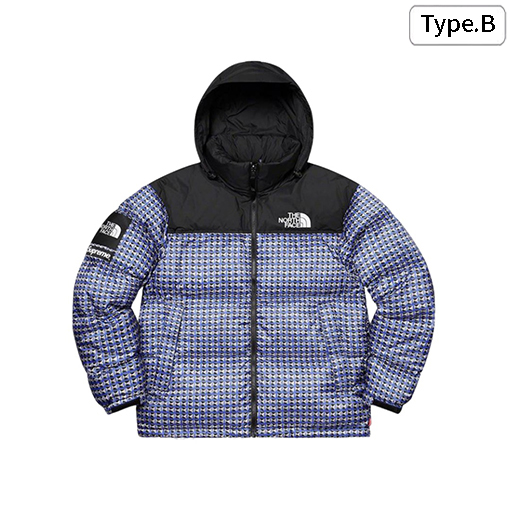 ノースフェイス X シュプリームスーパーコピー スタッズダウンジャケット