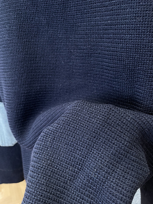 マルタンマルジェラ ハーフジップスリーブニットセーター