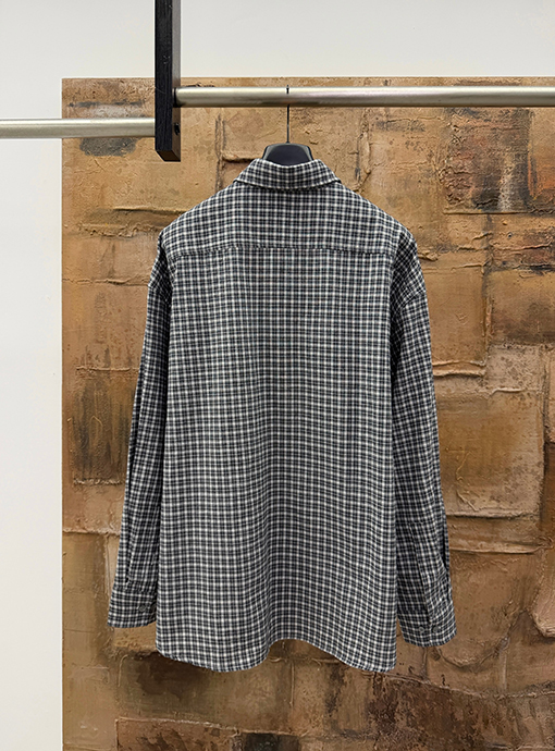 アクネストゥディオズ Acne Studios ロゴチェック柄長袖シャツ