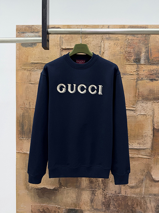 グッチコピー GUCCI 文字刺繍クルーネックスウェットシャツ