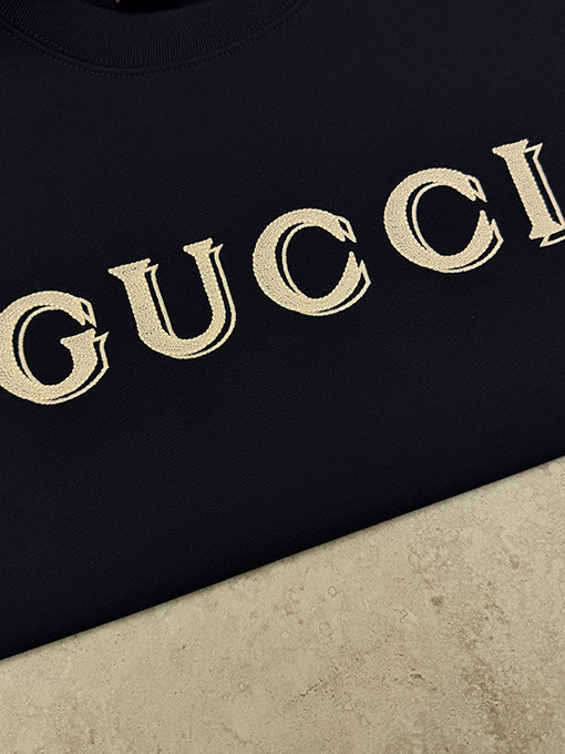 グッチコピー GUCCI 文字刺繍クルーネックスウェットシャツ