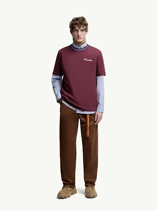 モンクレールスーパーコピー MONCLER ニット刺繍半袖Tシャツ