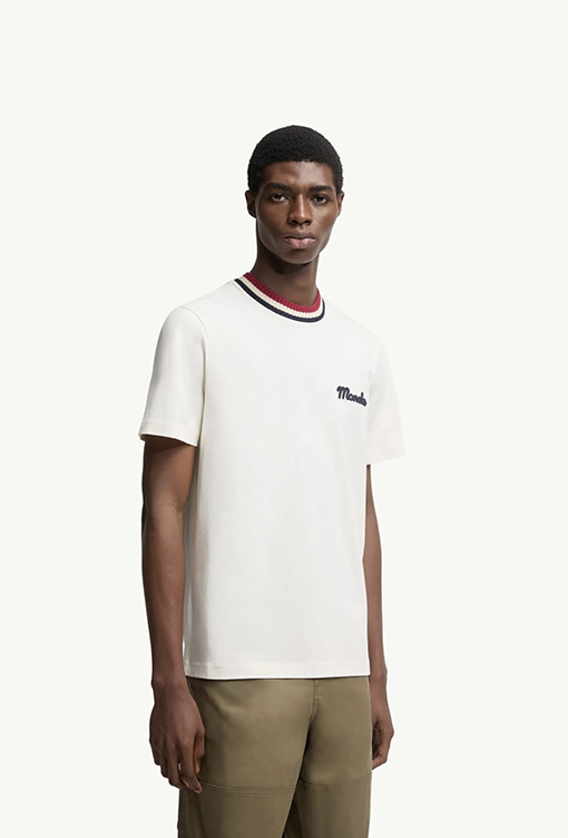 モンクレールスーパーコピー MONCLER ニット刺繍半袖Tシャツ