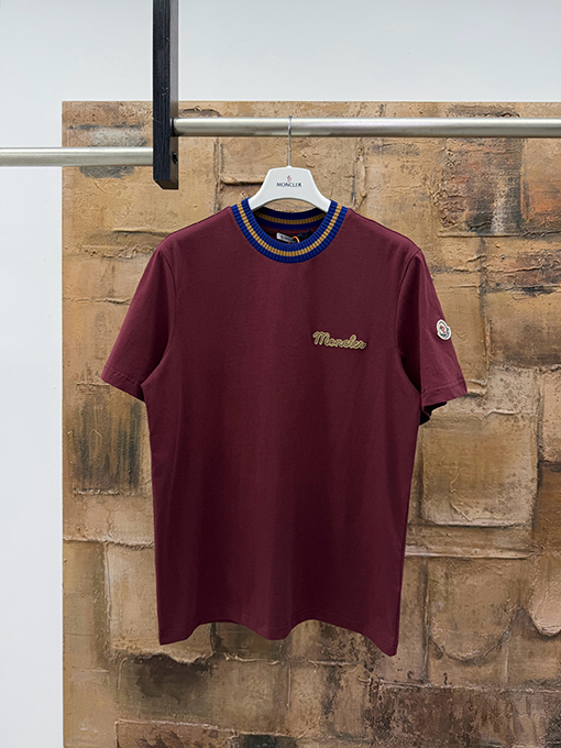 モンクレールスーパーコピー MONCLER ニット刺繍半袖Tシャツ