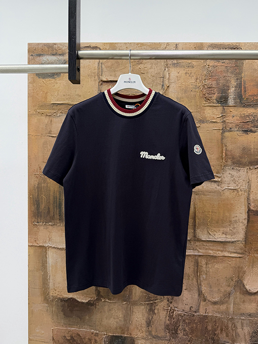 モンクレールスーパーコピー MONCLER ニット刺繍半袖Tシャツ