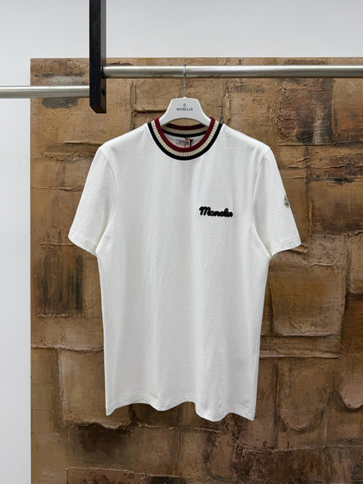モンクレールスーパーコピー MONCLER ニット刺繍半袖Tシャツ