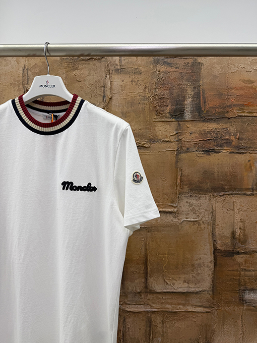モンクレールスーパーコピー MONCLER ニット刺繍半袖Tシャツ