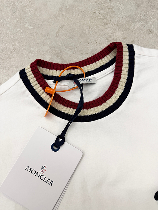 モンクレールスーパーコピー MONCLER ニット刺繍半袖Tシャツ