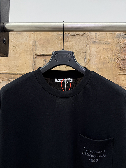 アクネストゥディオズ Acne Studios ポケットレタープリント半袖Tシャツ