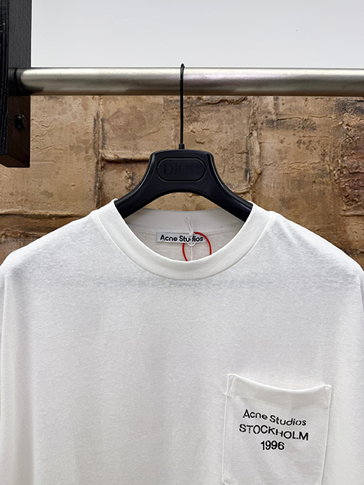 アクネストゥディオズ Acne Studios ポケットレタープリント半袖Tシャツ