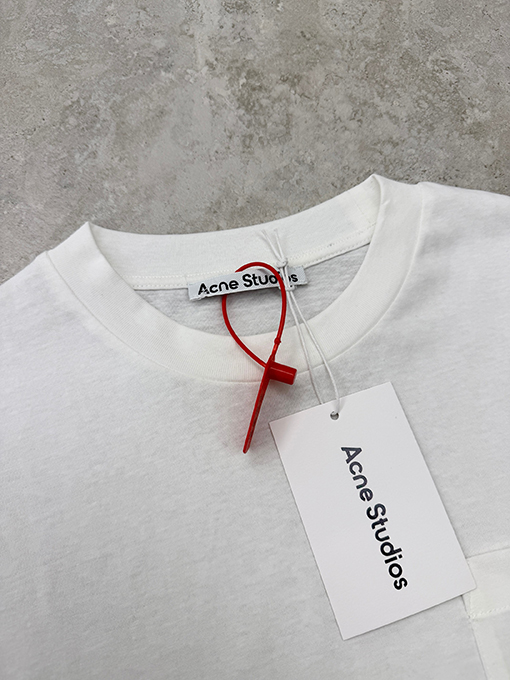 アクネストゥディオズ Acne Studios ポケットレタープリント半袖Tシャツ