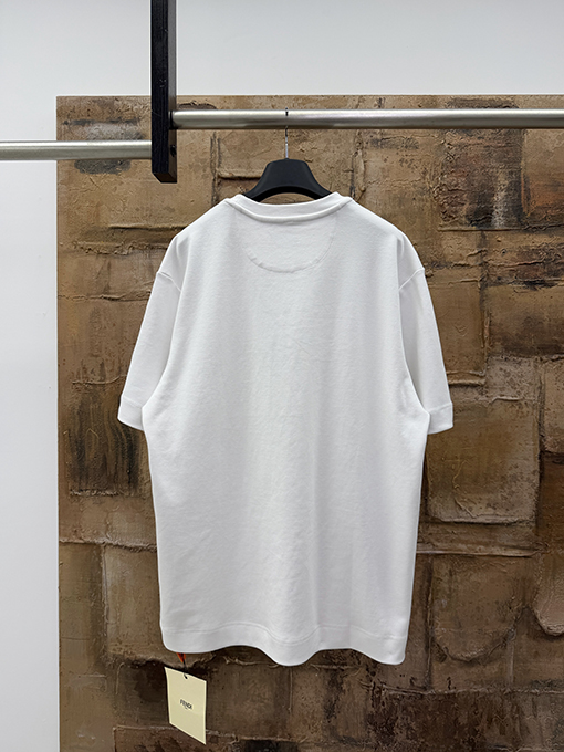 フェンディ FENDI ジッパー付きポケット半袖Tシャツ