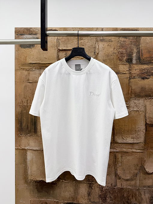 ディオール DIOR 刺繍ロゴ半袖Tシャツ