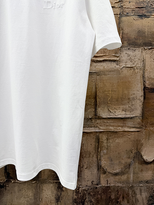 ディオール DIOR 刺繍ロゴ半袖Tシャツ