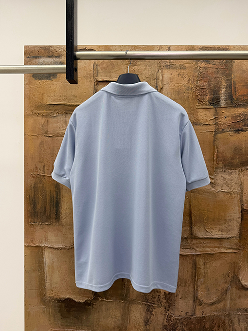 ルイヴィトンコピー LOUIS VUITTON ストライププリント半袖ポロシャツ